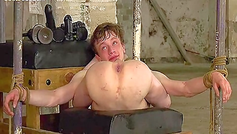 Sexy brunette fucked in her tight ass chair