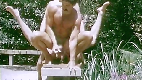 Super sexy blond in bed by foot girls