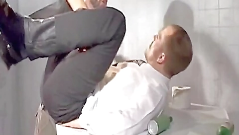 Sexy brunette hair with huge boobs and dildo