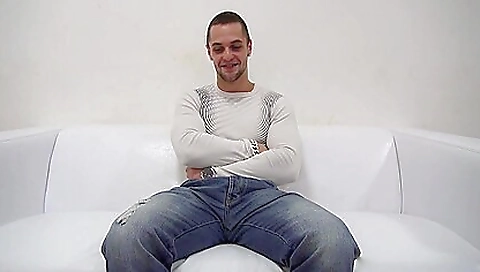 Sexy blonde gets a creampie and cum