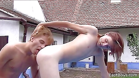 Horny redhead is the best friend